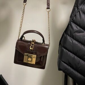 ALDO Brown Mini Crossbody Bag